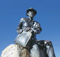 Paddy Hannans Statue - Attractions Perth