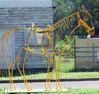 Augathella Wrought Iron Sculptures - Attractions Perth