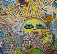 The Painting of Life by Mirka Mora - Attractions Perth