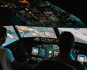 Jet Flight Simulator Canberra - Attractions Perth 1