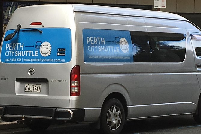 2 Passenger Shared Arrival Transfer - Perth Airport to Perth City Hotel Perth
