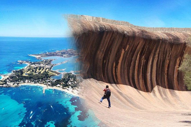 Wave Rock  Rottnest Island - Air  Ground Tour Perth