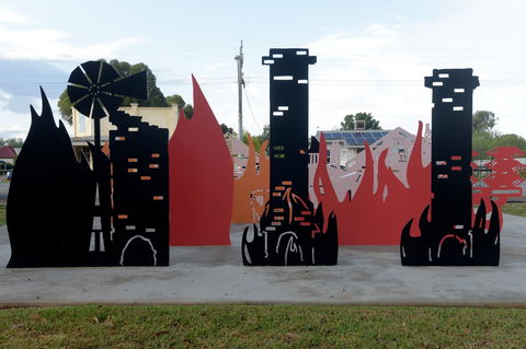 Lyrics, Landscapes And Lintels - Leeton Public Art Trail - Attractions Perth 0