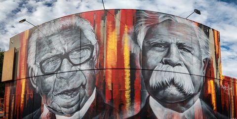 Shepparton Aboriginal Street Art Project Murals - Attractions Perth 1