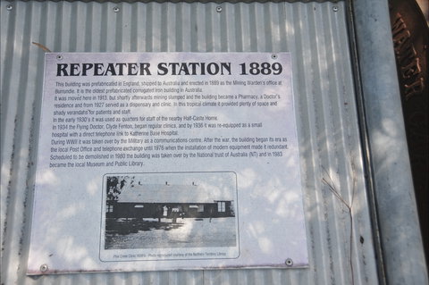 Pine Creek Post Office And Repeater Station - Attractions Perth 1