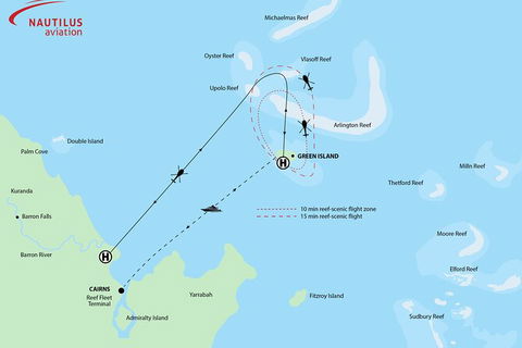 Fly To Green Island - Cruise Return - Attractions Perth 3