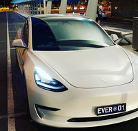 Adelaide Airport Arrival Transfer OR Tour in a Tesla Model3 EV
