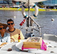 Adelaide 2-hour BBQ Boat Hire for 2 People  Wine and Cheese Grazer - Attractions Perth