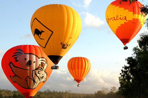 Natural Bridge & Springbrook Waterfalls Tour + Hot Air Balloon With Breakfast - Attractions Perth 0