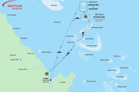 Great Barrier Reef Scenic Helicopter Tour And Cruise From Cairns - Attractions Perth 4