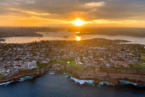 Private Sunset Helicopter Flight Over Sydney & Beaches For 2 Or 3 - 30 Minutes - Attractions Perth 3