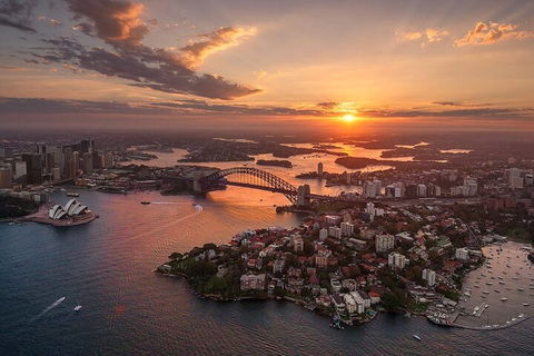 Private Sunset Helicopter Flight Over Sydney & Beaches For 2 Or 3 - 30 Minutes - Attractions Perth 4